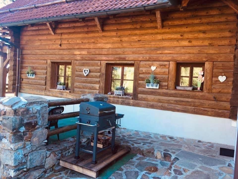 Apartmány Srub Jenišov Horní Planá Exterior foto