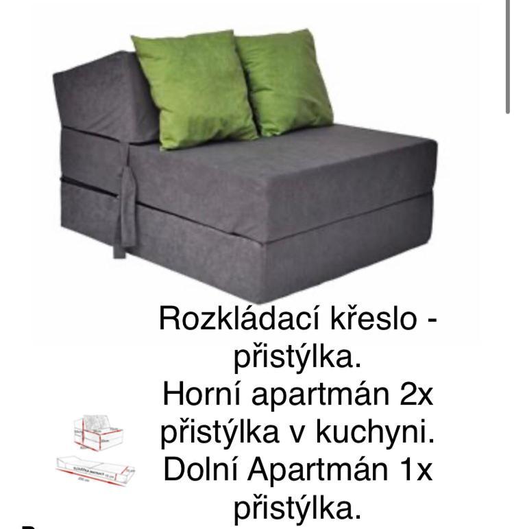 Apartmány Srub Jenišov Horní Planá Exterior foto