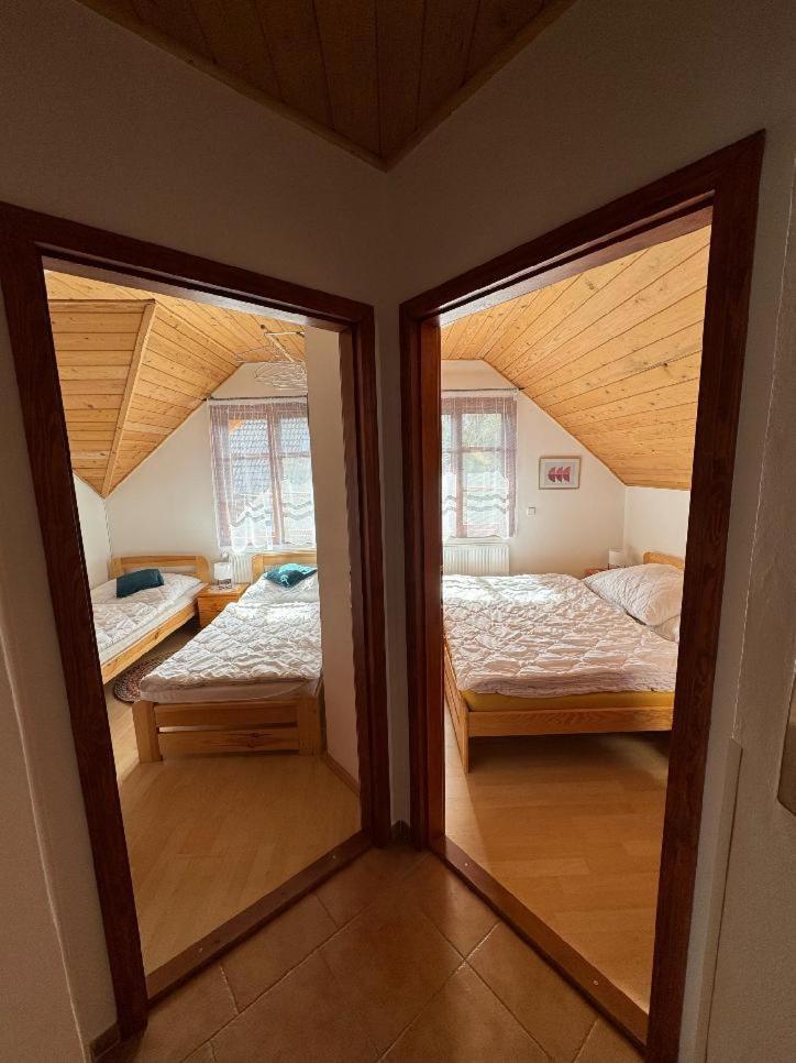 Apartmány Srub Jenišov Horní Planá Exterior foto