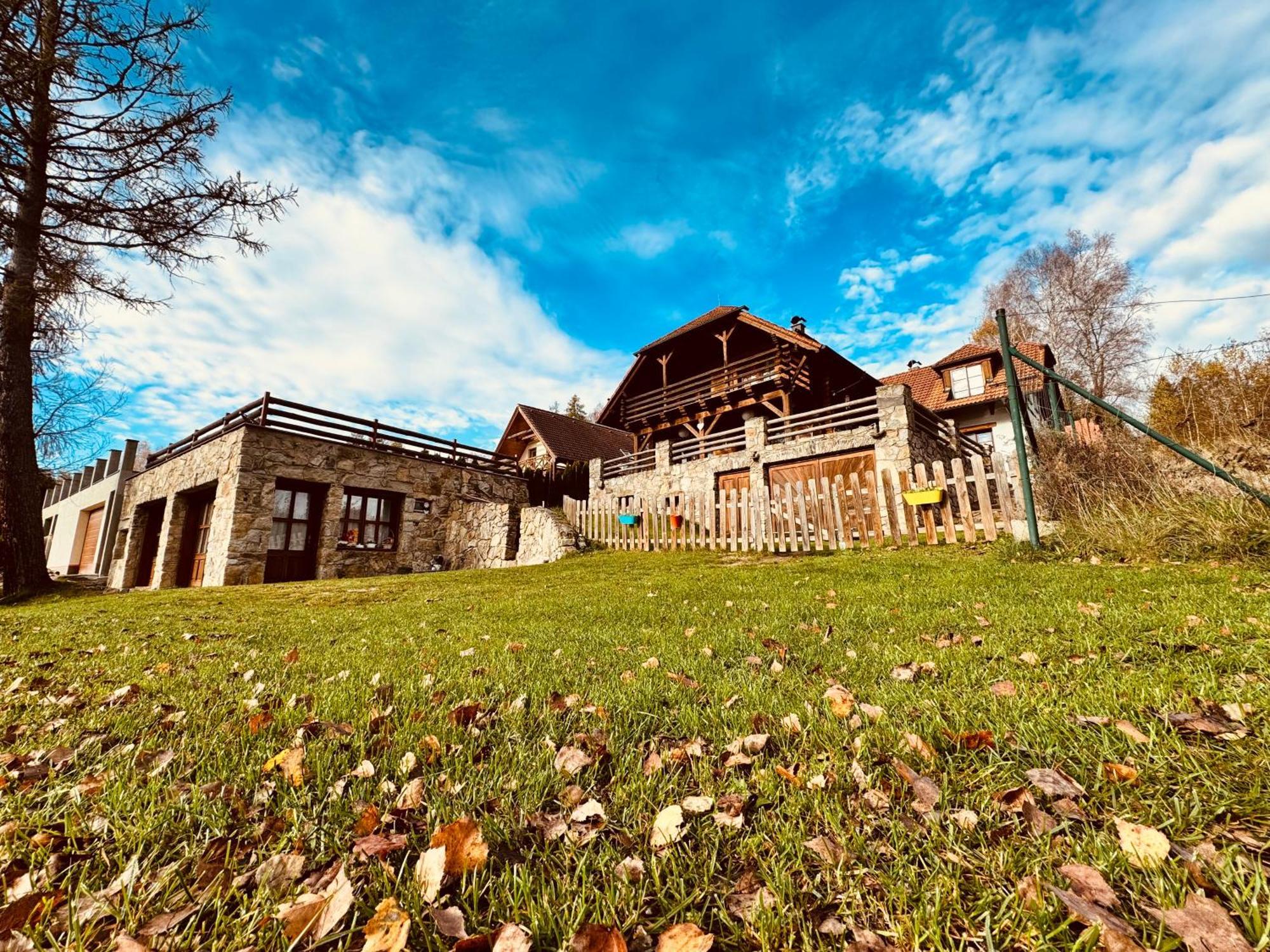 Apartmány Srub Jenišov Horní Planá Exterior foto